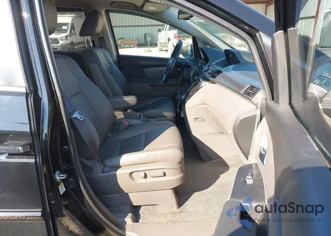 2015 Honda Odyssey Ex-L из США, поврежденный, VIN 5FNRL5H66FB124935